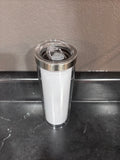 20 oz Insulated Skinny Snowglobe Tumbler