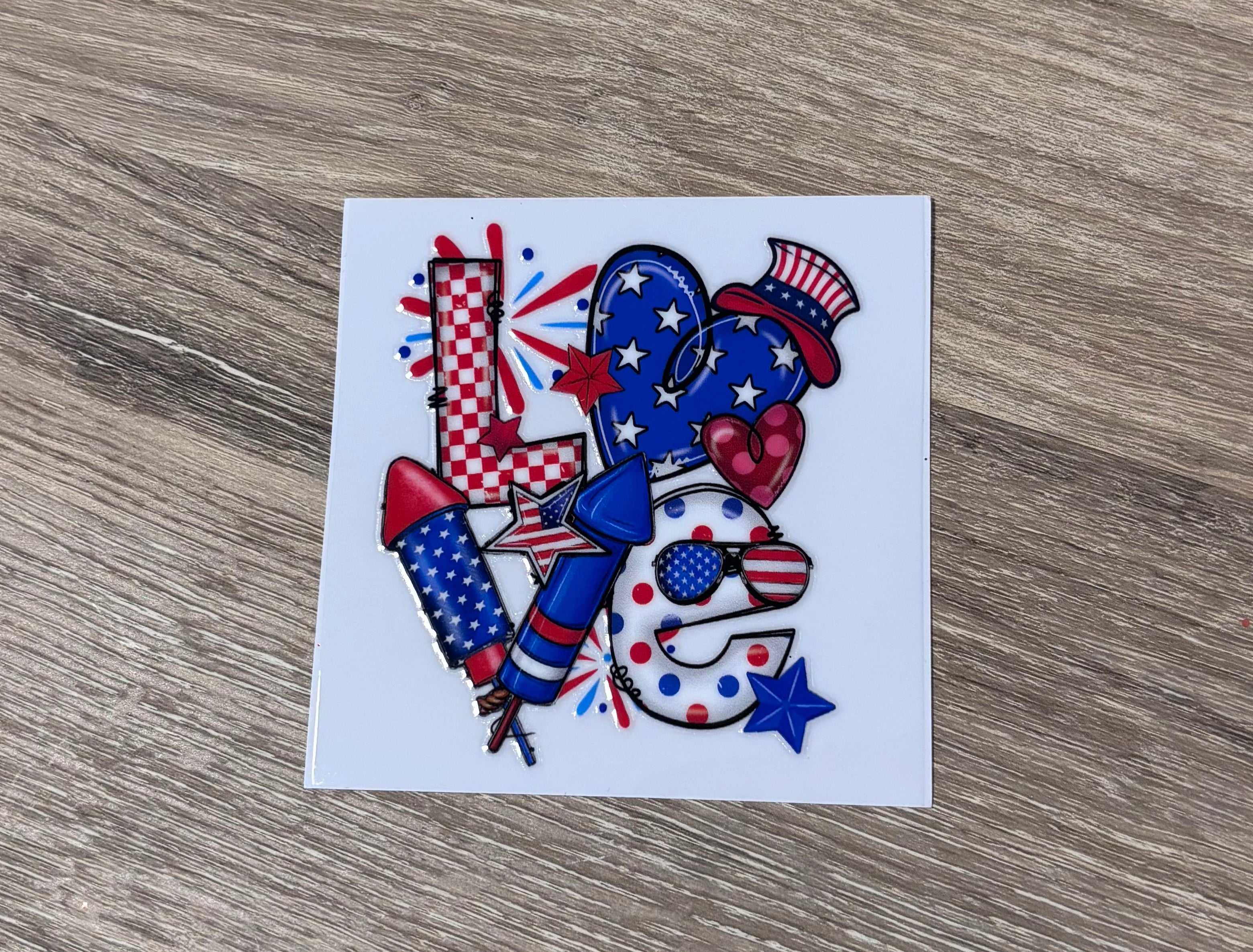 Red,white,blue Love